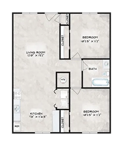 Floor Plan - 1 at Lime Apartments