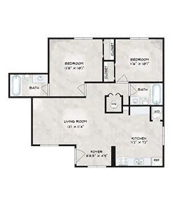 Floor Plan - 2 at Lime Apartments